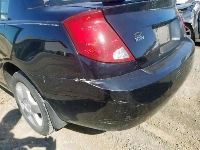 1G8AJ58F36Z208458 - 2006 SATURN ION LEVEL BLACK photo 9