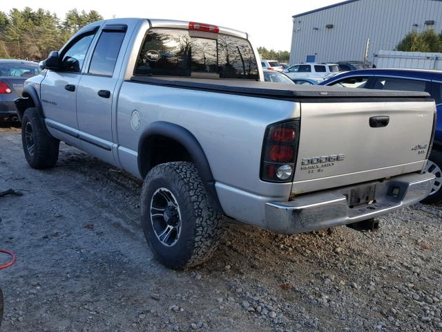 3D7KU28C14G223078 - 2004 DODGE RAM 2500 S GRAY photo 3