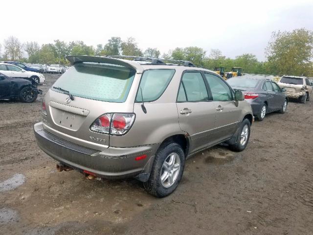 JTJHF10UX20261260 - 2002 LEXUS RX 300 TAN photo 4