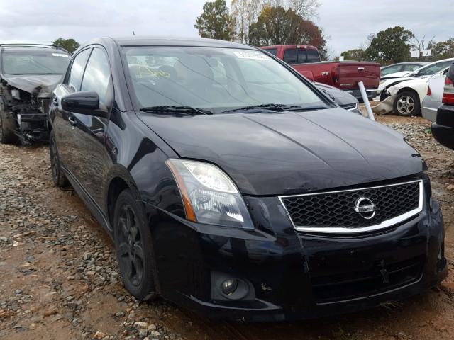 3N1AB6AP9CL677653 - 2012 NISSAN SENTRA 2.0 BLACK photo 1