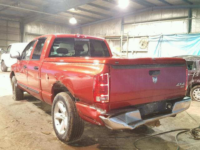 1D7HU18266J156166 - 2006 DODGE RAM 1500 S RED photo 3