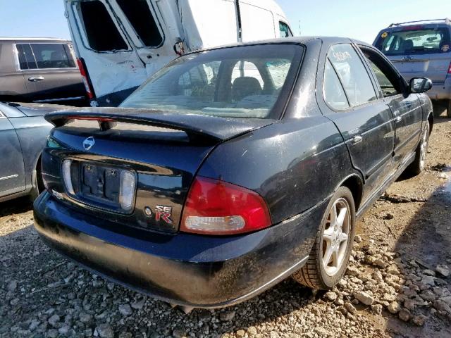 3N1AB51D32L714808 - 2002 NISSAN SENTRA SE- BLACK photo 4