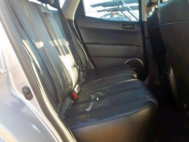 JM3ER29L880207291 - 2008 MAZDA CX-7 SILVER photo 6