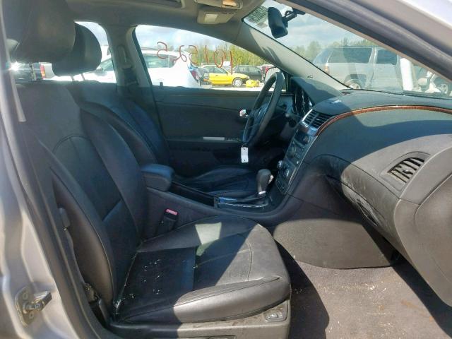 1G1ZE5EU7CF140185 - 2012 CHEVROLET MALIBU LTZ ვერცხლისფერი ფოტო 5
