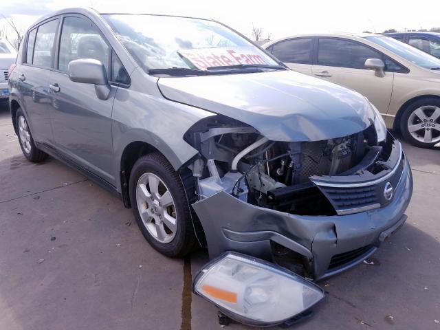 3N1BC13E77L451052 - 2007 NISSAN VERSA S GRAY photo 1