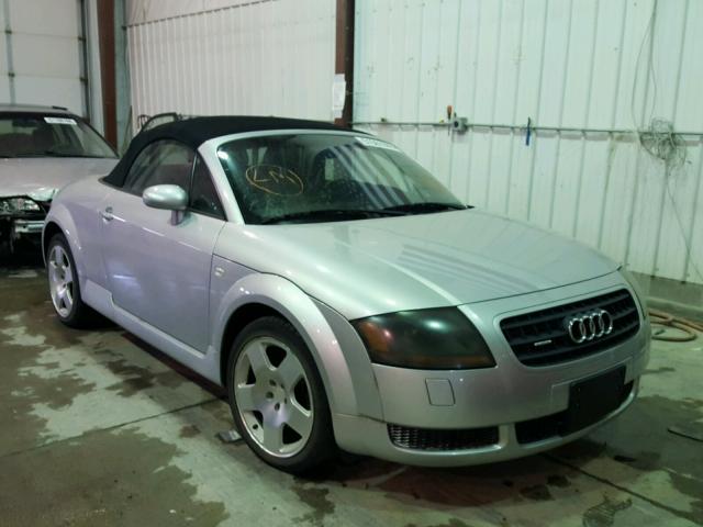 TRUUT28N031003425 - 2003 AUDI TT QUATTRO SILVER photo 1