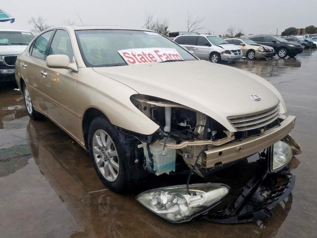 JTHBF30G620082940 - 2002 LEXUS ES 300 GOLD photo 1