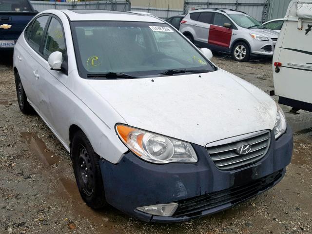 KMHDU46D28U483725 - 2008 HYUNDAI ELANTRA GL WHITE photo 1