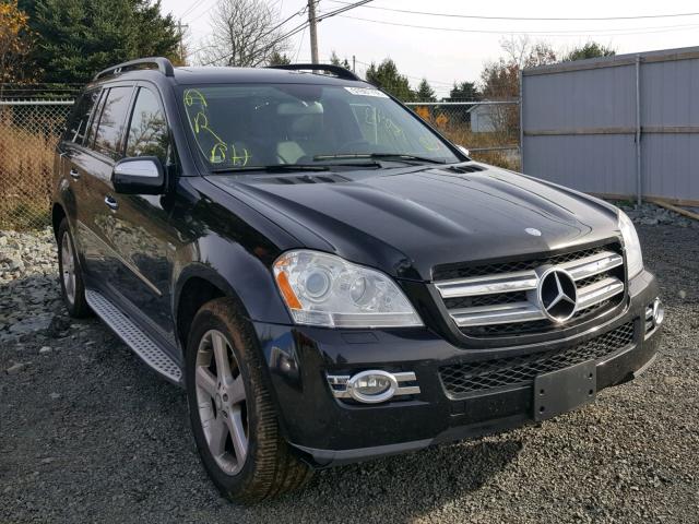 4JGBF25E49A530479 - 2009 MERCEDES-BENZ GL BLACK photo 1