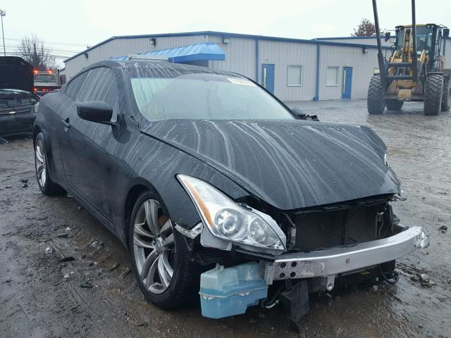 JNKCV64E78M107542 - 2008 INFINITI G37 BASE BLACK photo 1