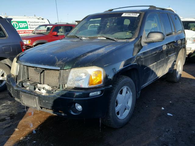 1GKDT13S132241705 - 2003 GMC ENVOY GREEN photo 2