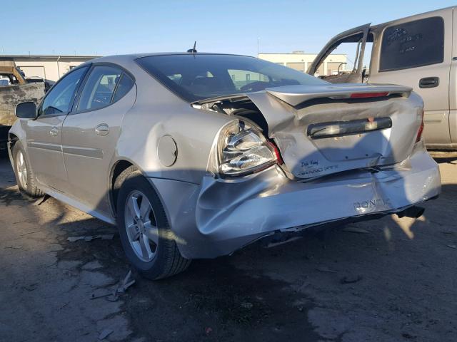 2G2WP552671171027 - 2007 PONTIAC GRAND PRIX SILVER photo 3