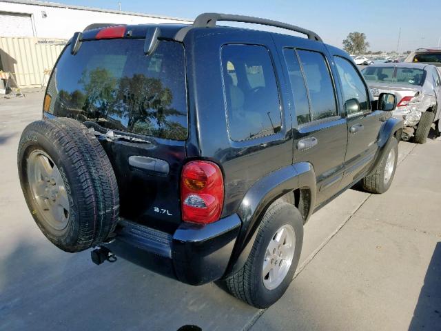 1J8GL58K13W503751 - 2003 JEEP LIBERTY LI BLACK photo 4