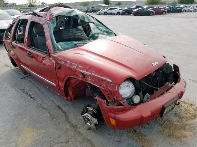 1J4GL58K35W662260 - 2005 JEEP LIBERTY LI RED photo 1