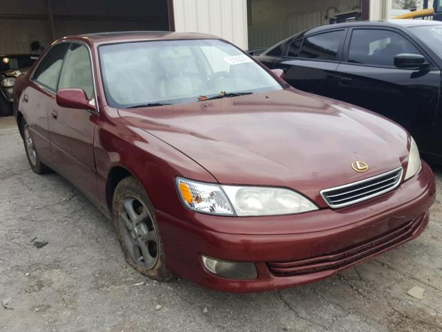 JT8BF28G910304738 - 2001 LEXUS ES 300 MAROON photo 1