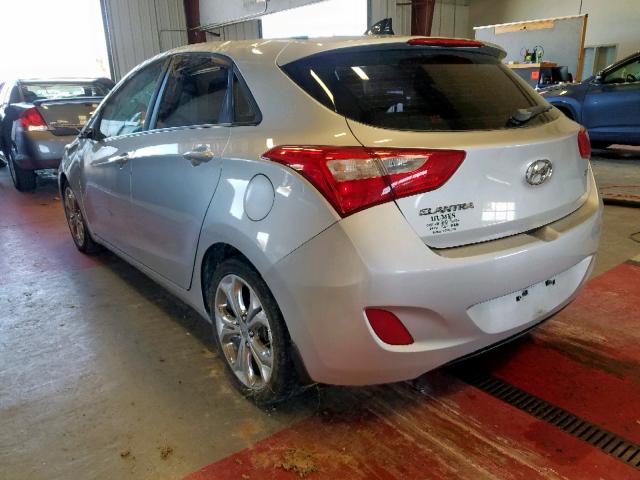 KMHD35LE6DU022852 - 2013 HYUNDAI ELANTRA GT SILVER photo 3