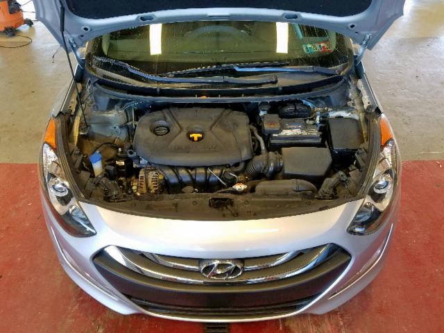 KMHD35LE6DU022852 - 2013 HYUNDAI ELANTRA GT SILVER photo 7