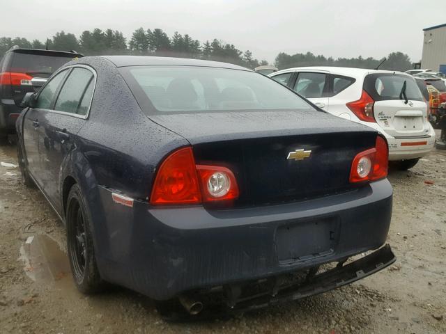 1G1ZC5EB4AF285685 - 2010 CHEVROLET MALIBU 1LT BLUE photo 3