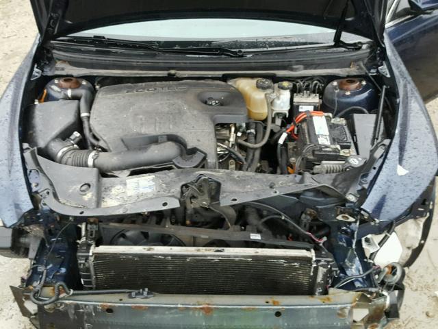 1G1ZC5EB4AF285685 - 2010 CHEVROLET MALIBU 1LT BLUE photo 7