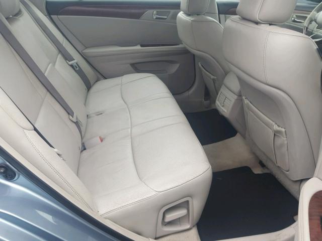 4T1BK3DB5BU375860 - 2011 TOYOTA AVALON BAS Көк фото 6