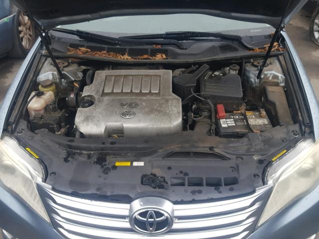 4T1BK3DB5BU375860 - 2011 TOYOTA AVALON BAS Көк фото 7