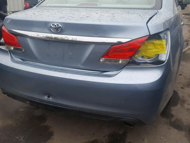 4T1BK3DB5BU375860 - 2011 TOYOTA AVALON BAS Көк фото 9