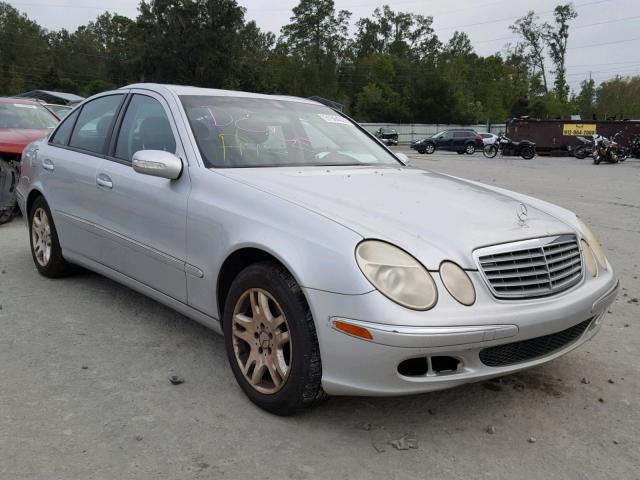 WDBUF65J55A646526 - 2005 MERCEDES-BENZ E 320 SILVER photo 1