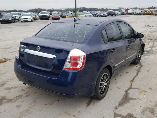 3N1AB6AP4AL652141 - 2010 NISSAN SENTRA 2.0 BLUE photo 4