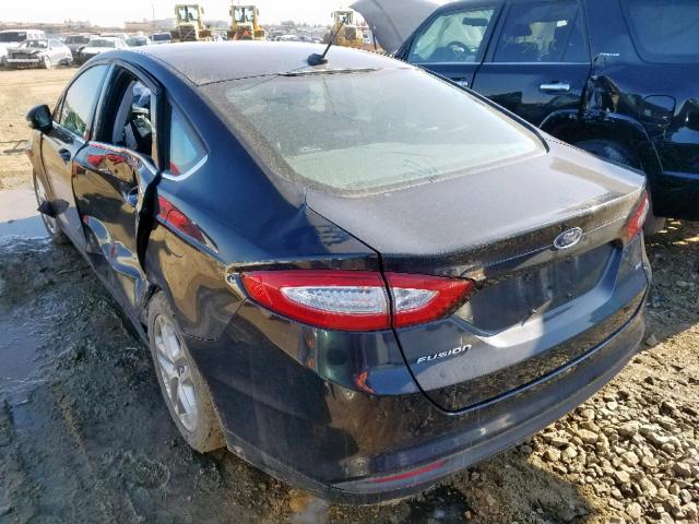 3FA6P0H72DR333304 - 2013 FORD FUSION SE  photo 3