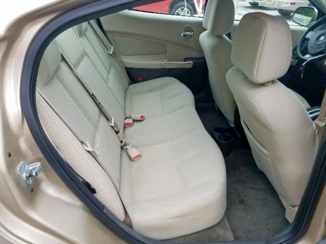 2G2WP522751346340 - 2005 PONTIAC GRAND PRIX Ոսկեգույն լուսանկար 6