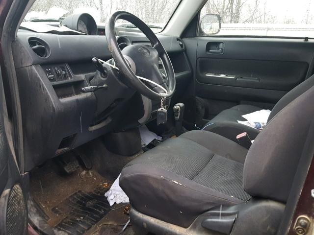 JTLKT324X50210747 - 2005 TOYOTA SCION XB Күлгін фото 5