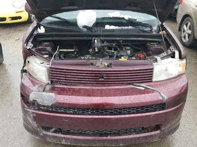 JTLKT324X50210747 - 2005 TOYOTA SCION XB Күлгін фото 7