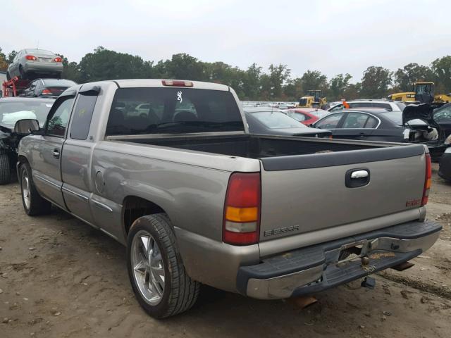 2GTEC19V3X1535288 - 1999 GMC NEW SIERRA TAN photo 3