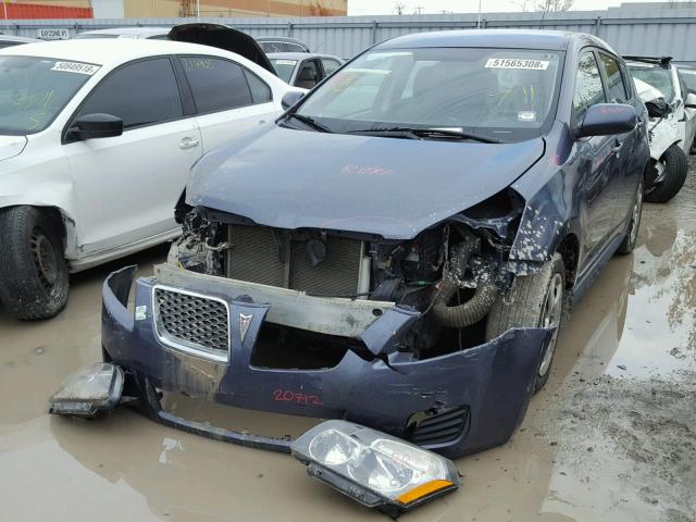 5Y2SP67859Z434829 - 2009 PONTIAC VIBE PURPLE photo 2