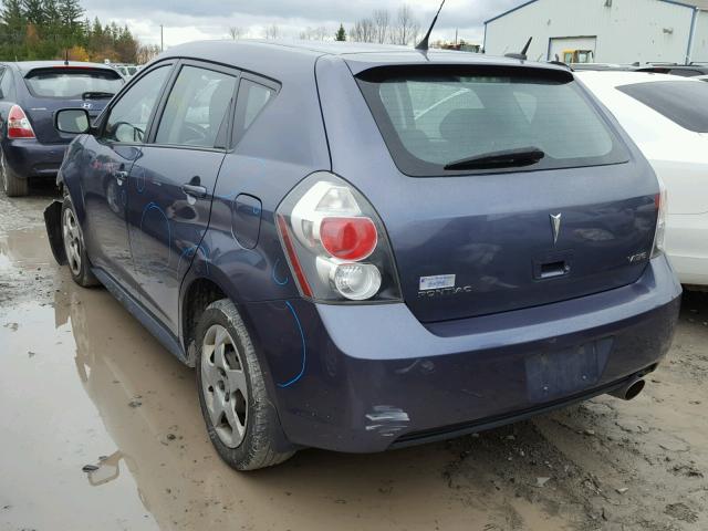 5Y2SP67859Z434829 - 2009 PONTIAC VIBE PURPLE photo 3