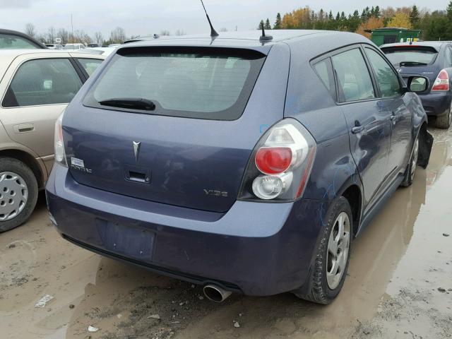 5Y2SP67859Z434829 - 2009 PONTIAC VIBE PURPLE photo 4