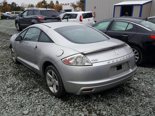 4A3AK24F89E031051 - 2009 MITSUBISHI ECLIPSE GS SILVER photo 3