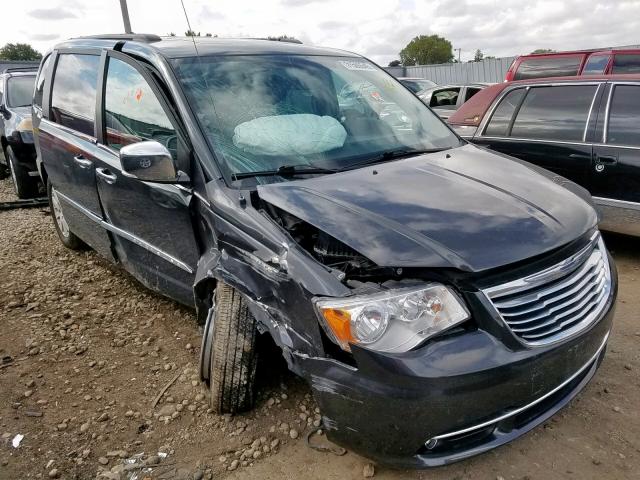 2C4RC1CG8CR194736 - 2012 CHRYSLER TOWN & COU GRAY photo 1