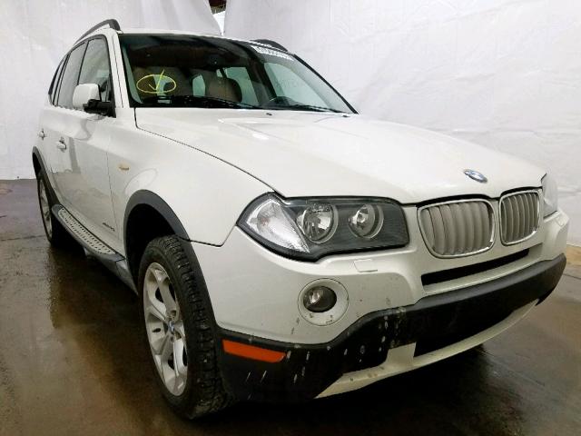 WBXPC93489WJ27651 - 2009 BMW X3 XDRIVE3 WHITE photo 1