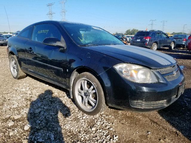 1G1AL18F687142312 - 2008 CHEVROLET COBALT LT BLACK photo 1