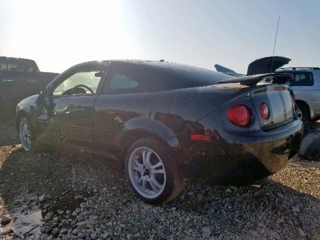 1G1AL18F687142312 - 2008 CHEVROLET COBALT LT BLACK photo 3