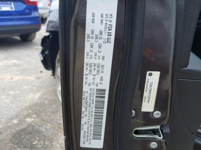 1C4NJCBA6FD262441 - 2015 JEEP COMPASS SP იასამნისფერი ფოტო 10