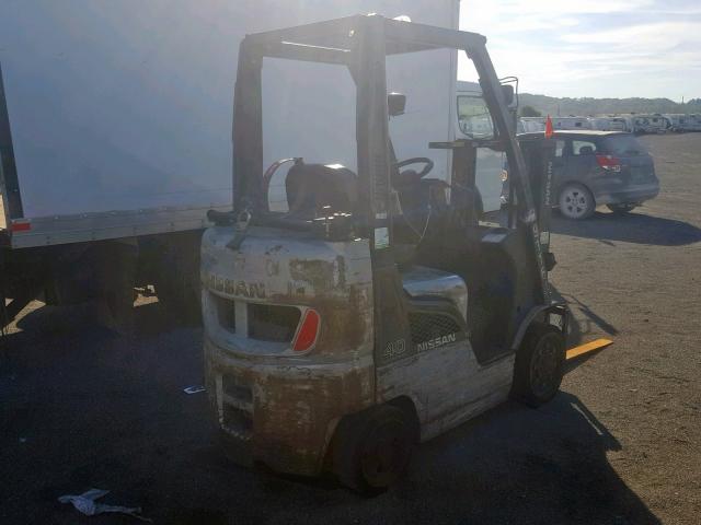 CP1F29W0558 - 2012 NISSAN FORKLIFT SILVER photo 4