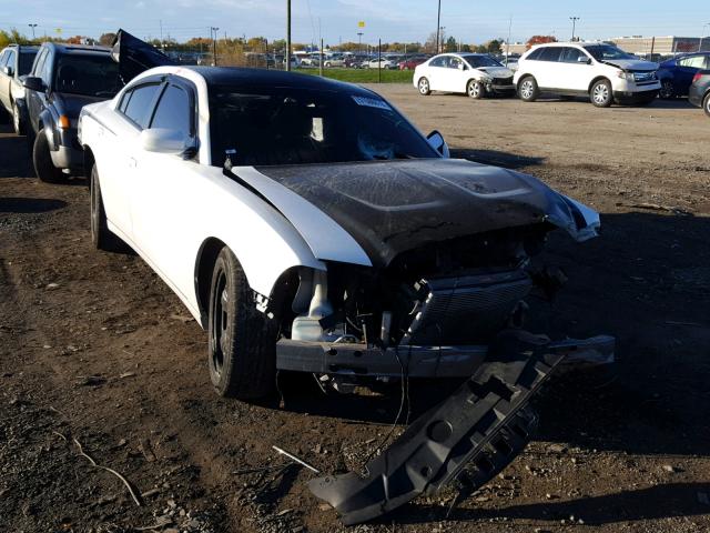 2B3CL1CT3BH556786 - 2011 DODGE CHARGER PO WHITE photo 1