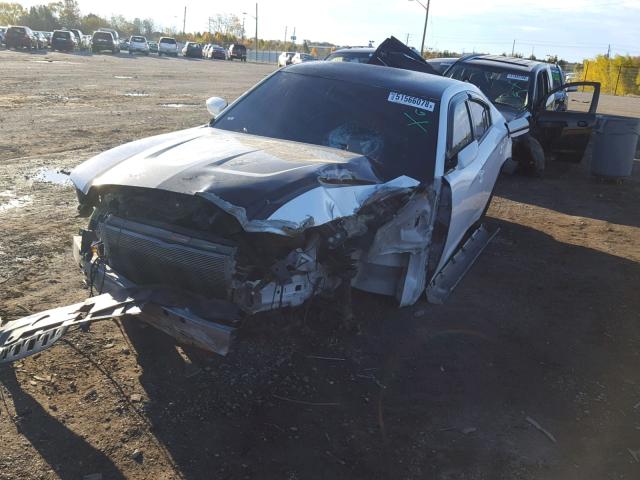 2B3CL1CT3BH556786 - 2011 DODGE CHARGER PO WHITE photo 2