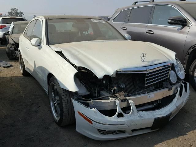 WDBUF56X97B032346 - 2007 MERCEDES-BENZ E 350 WHITE photo 1