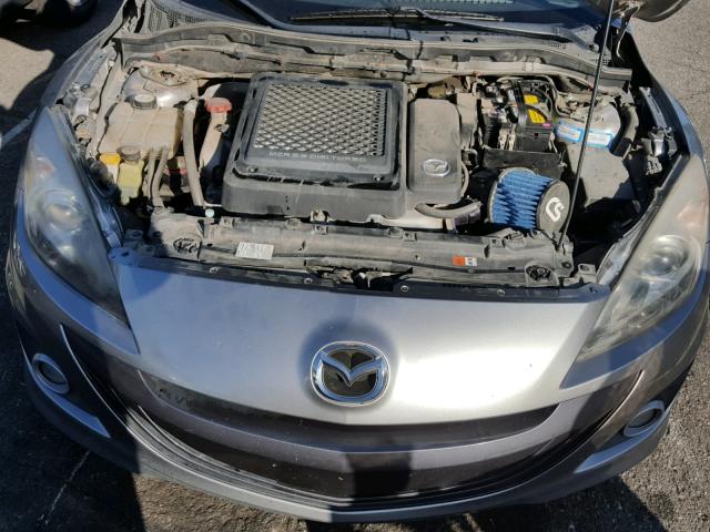 JM1BL1L44C1548313 - 2012 MAZDA SPEED 3 GRAY photo 7