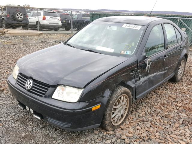 3VWPE69M43M168571 - 2003 VOLKSWAGEN JETTA WOLF BLACK photo 2