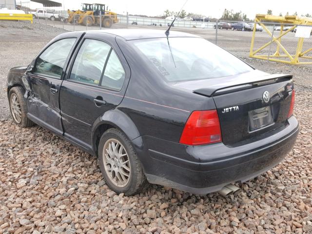 3VWPE69M43M168571 - 2003 VOLKSWAGEN JETTA WOLF BLACK photo 3