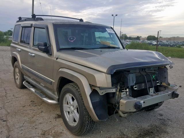 1J8HG48K06C231699 - 2006 JEEP COMMANDER ვერცხლისფერი ფოტო 1